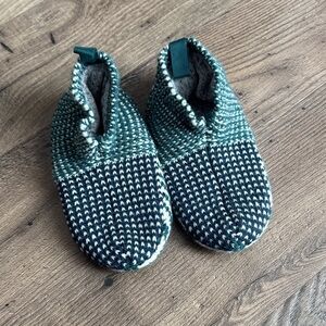 NWOT Bombas Toddler 8-10 Slippers Blue Green